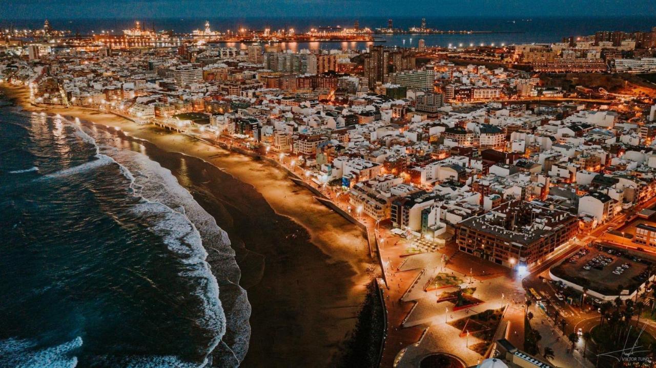 Upscale***Las Canteras Beach***Balcony Daire Las Palmas de Gran Canaria Dış mekan fotoğraf