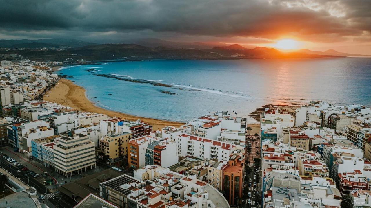 Upscale***Las Canteras Beach***Balcony Daire Las Palmas de Gran Canaria Dış mekan fotoğraf